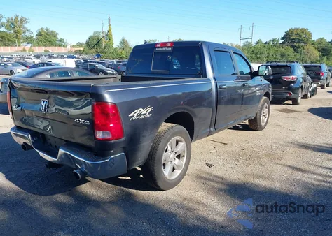 2018 Ram 1500 Big Horn 4X4 6'4 Box из США, поврежденный, VIN 1C6RR7TT4JS348487